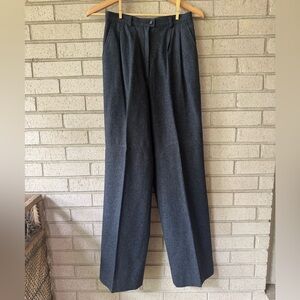 Vintage Pendleton Wool Charcoal Dress Pants